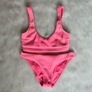 The CUTEST pink bikini from Hollister! Size XS great condition